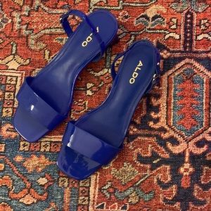 Patent Ramona Blue heels